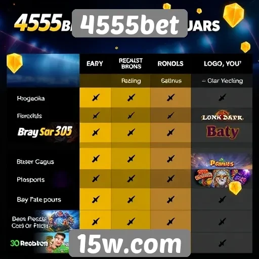 Comparação entre jogos populares na 4555bet